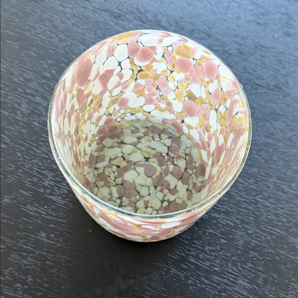 West Elm Mexican Glass Votive Candle Holder